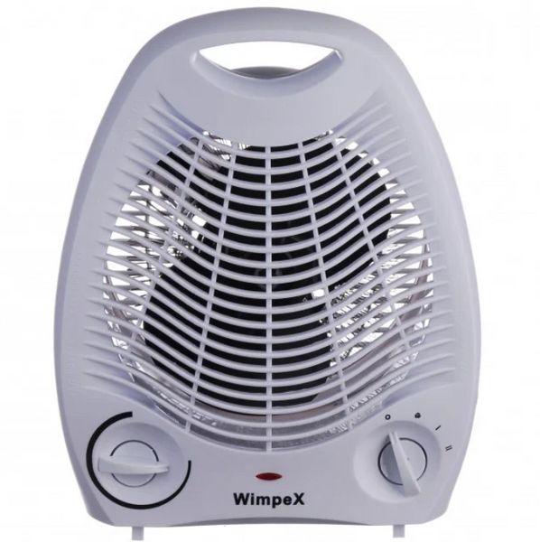 Компактний тепловентилятор електричний нагрівач Wimpex WX-424 2000W. Найкраща ЦЕНА 91090188 фото