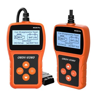 Сканер MS309PRO OBD2, диагностический инструмент, тестер аккумулятора, считыватель кодов неисправностей MS309 фото