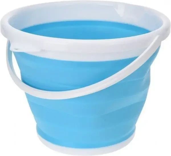 Ведро 10 литров туристическое складное Collapsible Bucket NO2945 фото