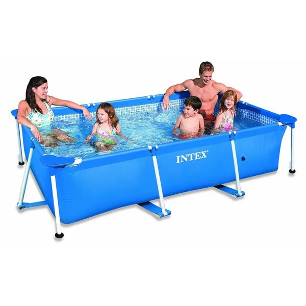 Intex 28270, каркасный бассейн Rectangular Frame Pool 220 х 150 х 60 см 28270 фото