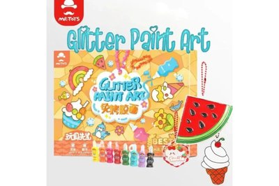 Набір для виготовлення брелоків із блискітками Glitter Paint Art GPA34 фото