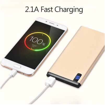 Ультратонкий PowerBank Travel 10,000 mAh з екраном! Потужний, стильний, зручний! 8501 фото