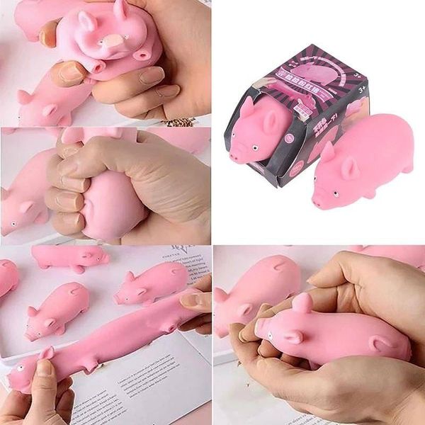 Антистресс Сквиши Тянучка Squishy Мягкий Силиконовый Антистресс Piggy 856434234 фото