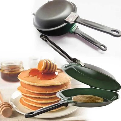 Двостороння сковорода для приготування млинців і панкейків Pancake Maker NN21584 фото