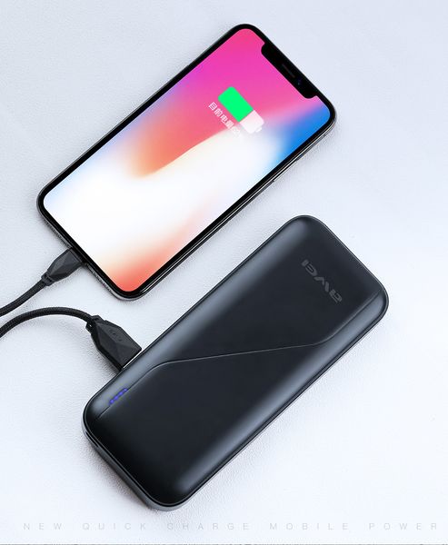 Оригінальний зовнішній акумулятор Power Bank Awei P75K 10000 mAh Найкраща ціна! 7500К фото