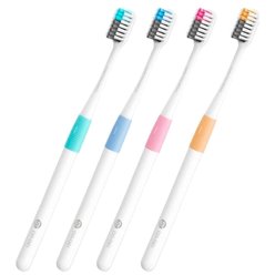 Набор зубных щеток Xiaomi Doctor B Bass Method Toothbrush (4 шт.) 57027 фото