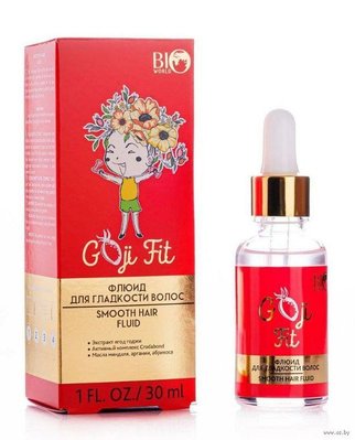 Флюид для гладкости волос Goji Fit Bio World Goji643 фото