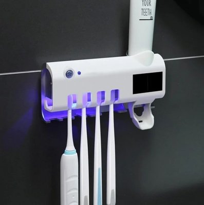 Диспенсер для зубної пасти та щіток ZSW-YO1 TOOTHBRUSH STERILIZER (WN-06) WN06 фото