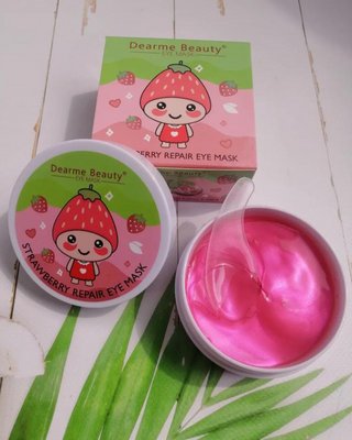 Гидрогелевые патчи Dearme Beauty strawberry экстракт клубники 60 шт. AAA444 фото