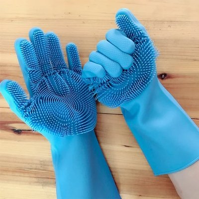 Перчатки силиконовые для мытья посуды Better Glove EL-1313 EL1313 фото