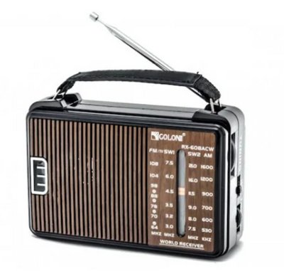 Радіоприймач Golon RX-608ACW AM/FM/TV/SW1-2 5-хвилиновий RX-608ACW фото