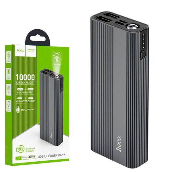 Зовнішній акумулятор Power bank HOCO J54 "Spirit" 10000 mAh HOCOJ54 фото