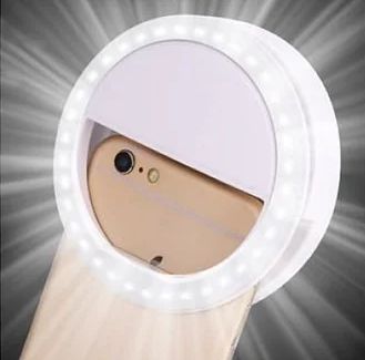 Селфі кільце Selfie Ring Light RK12, спалах-підсвітка світлодіодне для телефона RK12 фото