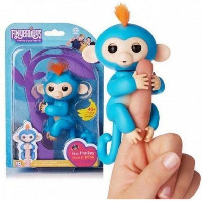 Мавпа інтерактивна на палець Happy Monkey Fingerlings 9911620022 фото