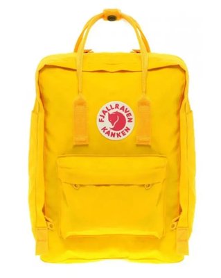 Рюкзак Fjallraven Kanken Classic ЖЕЛТЫЙ | Городской рюкзак 16 л унисекс NO16155 фото