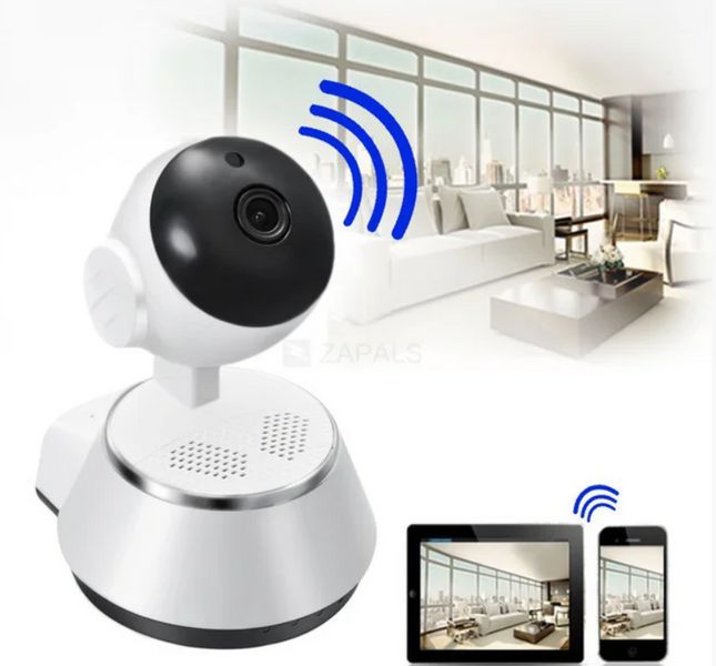 Камера видеонаблюдения WIFI Smart NET camera Q6, веб вай фай, Web камера онлайн wi-fi, с записью 381116224 фото