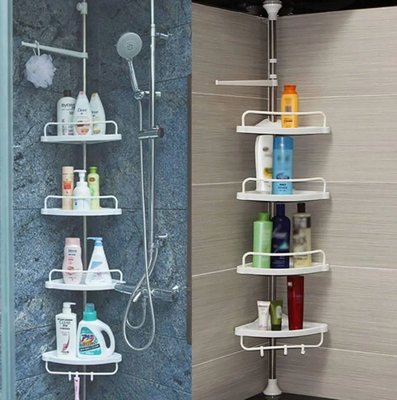 Угловая полка для ванной комнаты Multi Corner Shelf Стойка Стелаж Corner фото