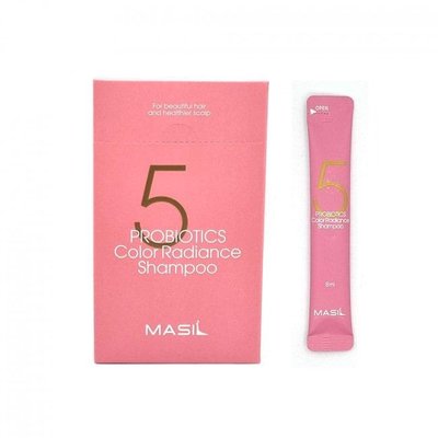 Шампунь для волос с пробиотиками для защиты цвета Masil 5 Probiotics Color Radiance Shampoo 8мл 2Masil5 фото