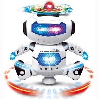 Танцующий светящийся робот Dancing Robot | Детская игрушка музыкальный робот Робот фото