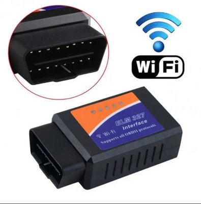 Автосканер ELM327 WiFi діагностичний адаптер для автомобіля IOS iphone Android OBD2 1.5V версія OBDII ELM327 фото