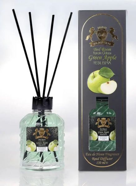 Аромадиффузор для дома Яблоко Golden Silva Reed Diffuser, 150 ml N6839411 фото