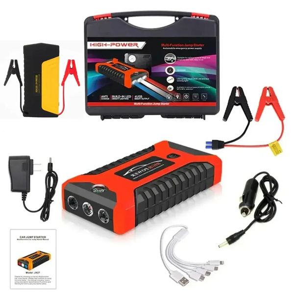 Пусковий зарядний пристрій із компресором JUMPSTARTER JX27 300А 99800 mAh Пусковий пристрій JUMP300 фото