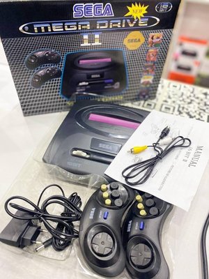 Игровая приставка Sega Mega Drive 2 16 Bit на 30 игр Детская ретро консоль для телевизора 16 Бит HS-218 фото