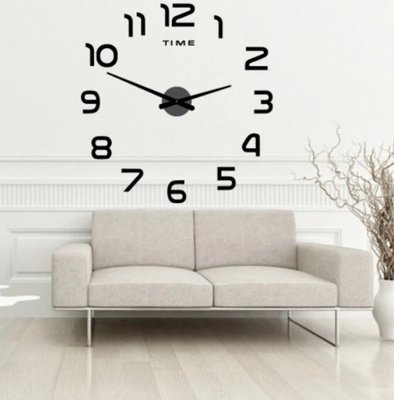 Стильний настінний годинник із цифрами "Diy Clock" NEW 53531123 фото