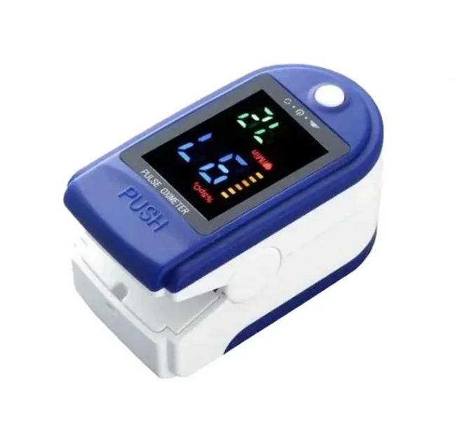 Портативный пульсометр оксиметр на палец Pulse Oximeter LK87 LK87 фото