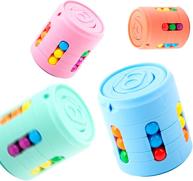 Головоломка антистресс для детей банка Cans Spinner Cube (DD1808-25) DD1808-25 фото