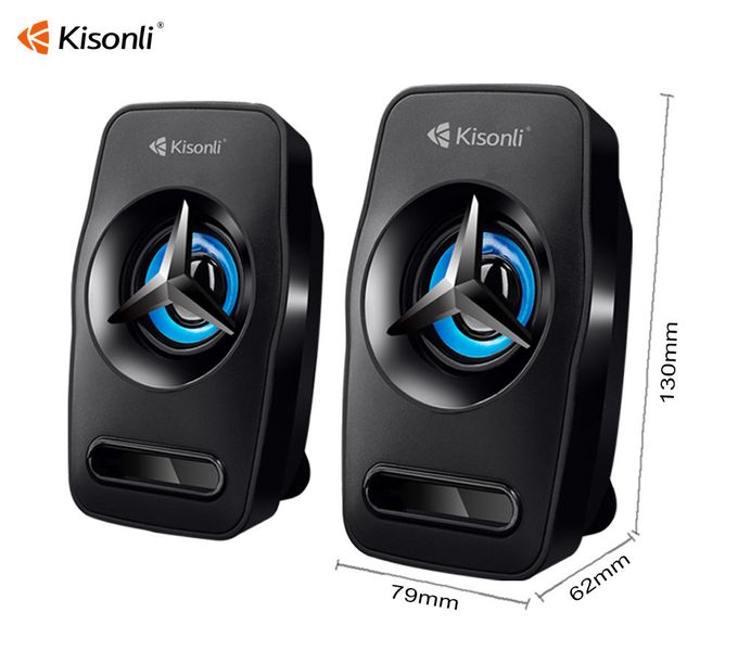 Колонки Kisonli Мощные L-3030 для ПК Сабвуфер USB L3030 фото