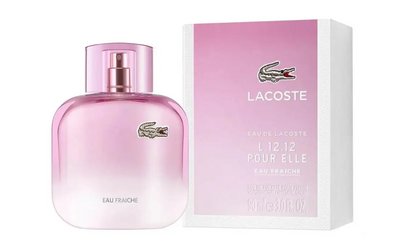 Жіноча туалетна вода Lacoste Eau De L.12.12 Pour Elle Sparkling 90 мл C4-11 фото