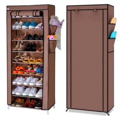 Стелаж для зберігання взуття Shoe Cabinet 160X60Х30 Полиця для взуття Тканинний стелаж для взуття 12203019 фото