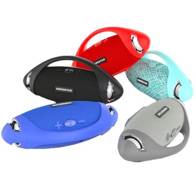 Портативная влагозащищенная колонка HOPESTAR Оригинал H37 Bluetooth USB, FM 9234 фото