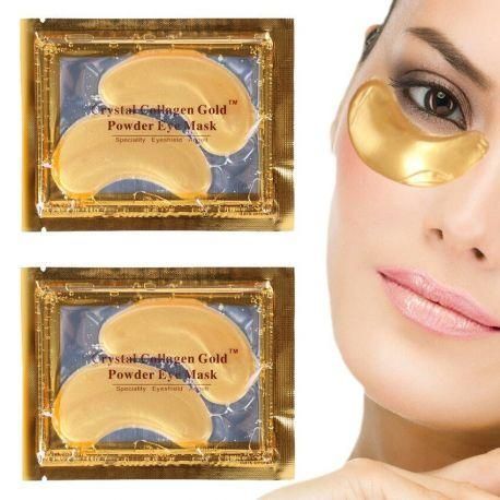 Патчі золоті під очі з колагеном Collagen Crystal Gold, 1 пара CrystalGold фото