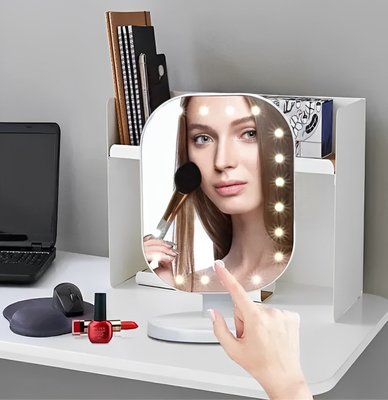 Дзеркало для макіяжу з LED-підсвіткою Cosmetie Mirror HH071 20LED DL133 DL133 фото