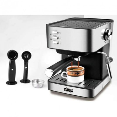 Кавомашина напівавтоматична 850W з капучинатором DSP Espresso Coffee Maker KA3028 KA3028 фото