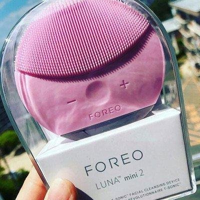 Електронна щітка для чищення обличчя Foreo Luna mini 2- масажер Форео ПУДРА 381118 фото