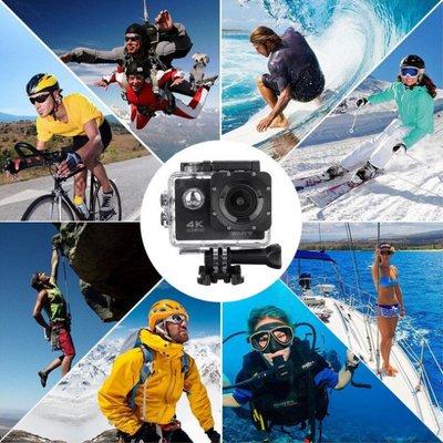 Экшн-камера Action Camera B5 WiFi 4K с водонепроницаемым боксом Лучшая цена! 56432 фото