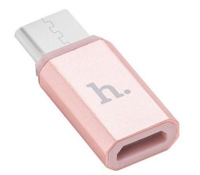 Адаптер-перехідник Hoco USB — Type-C 01230123 фото