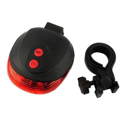 Фонарик велосипедный с крепежем BL-118 BIKE LIGHT+LASER BL118 фото