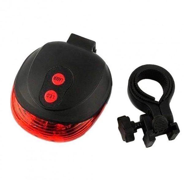 Фонарик велосипедный с крепежем BL-118 BIKE LIGHT+LASER BL118 фото