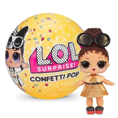 Лялька в кулі для дівчаток LOL модель Confetti Pop серія 9 GOLD/С0227 від 4х років, ляльки, колекційна Лялька Лол, LOL9 фото