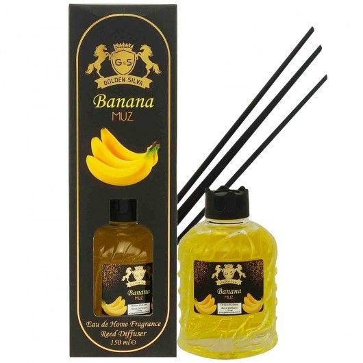 Аромадиффузор для дома Банан Golden Silva Reed Diffuser, 150 ml N68394105 фото