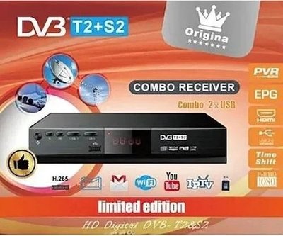 Тюнер TS/S2 ORIGINAL 9902 DVB T2 12 V (метал) ⁇ ТВ тюнер ⁇ Цифрова приставка для телевізора NO9902 фото