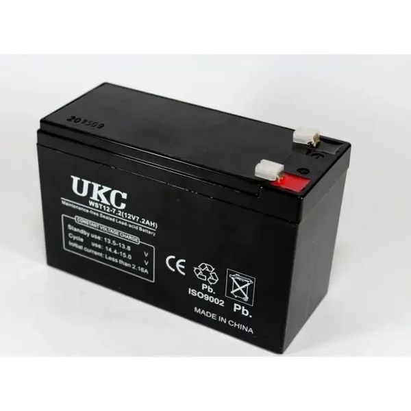 Необслуживаемый аккумулятор для бесперебойника 12V/7Ah UKC 1884 акб для детского электромобиля NN1884 фото