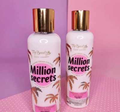 Крем-лифтинг для тела с шиммером Top Beauty Million Secrets 200 мл G6541 фото