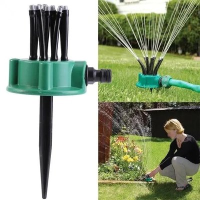 Спринклерний зрошувач 360 multifunctional Water Sprinklers розпилювач для газону (1871) BB 1871B фото