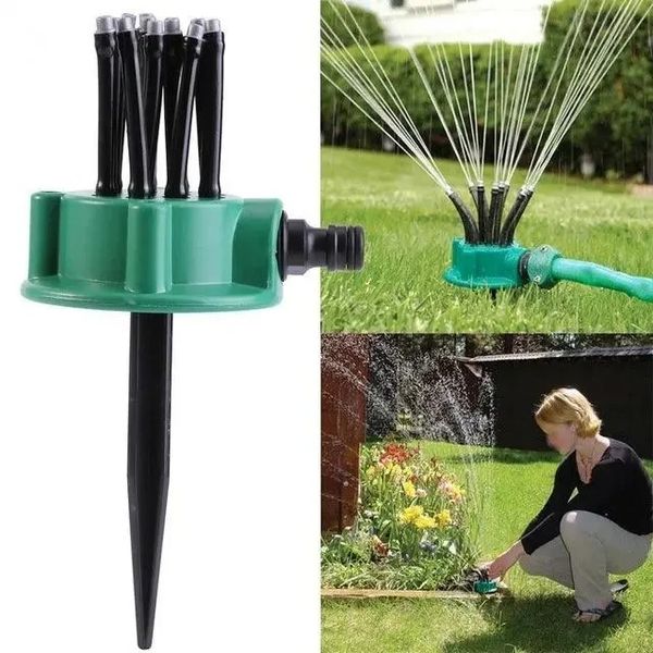 Спринклерный ороситель 360 multifunctional Water Sprinklers распылитель для газона (1871) BB 1871B фото