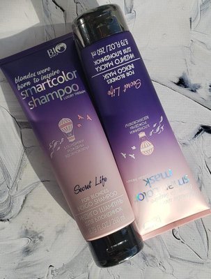 Шампунь + маска для блондинок Індиго Bio World Secret Life Luxury Therapy Indigo Indigo фото